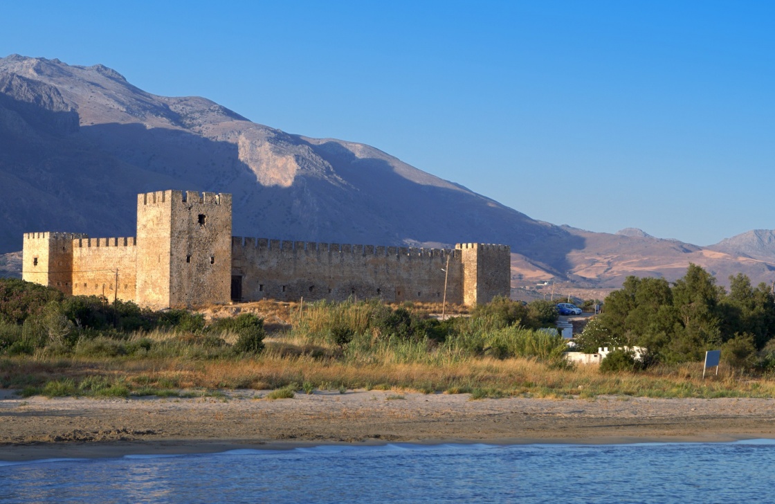 'Fragokastelo castle and beach at Crete island in Greece' - Χανιά